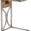 Crestview Collection Bengal Manor Brown/Gray C Side Table