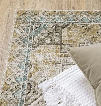 Oriental Weavers™ Venice Tan 5'x7' Rug 2 Oriental Weavers™ Venice Tan 5'x7' Rug - Image 2