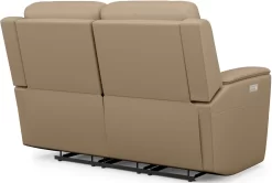 Flexsteel® Henry Beige Power Reclining Loveseat With Power Headrests And Lumbar -Furniture comprehensive store 538325e8 1165 4e07 9404 b28e64a09403