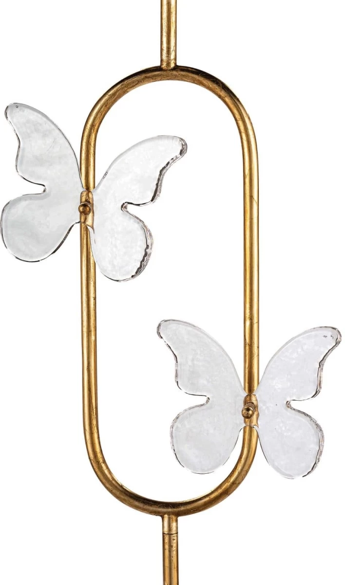 Regina Andrew Monarch Gold Leaf/Natural Oval Floor Lamp 3 Regina Andrew Monarch Gold Leaf/Natural Oval Floor Lamp - Image 3