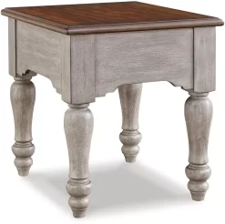 Signature Design By Ashley® Lodenbay Antique Gray/Brown End Table -Furniture comprehensive store 558c41fc badd 4133 aede b09d475ab2f5
