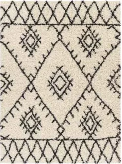 Surya Beni Shag Beige 8'x11' Rug