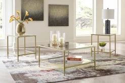 Signature Design By Ashley® Zerika 3-Piece Gold Occasional Table Set 7 Signature Design By Ashley® Zerika 3-Piece Gold Occasional Table Set -Furniture comprehensive store 5694c750 9da3 4400 87e0 644452754ca6