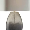 Crestview Collection Noah Smoked Glass Table Lamp