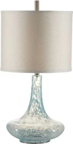 Crestview Collection Pasha Light Blue Table Lamp