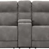 Signature Design By Ashley® Next-Gen DuraPella Slate Power Recline Loveseat