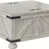 Signature Design By Ashley® Carynhurst Whitewash Coffee Table