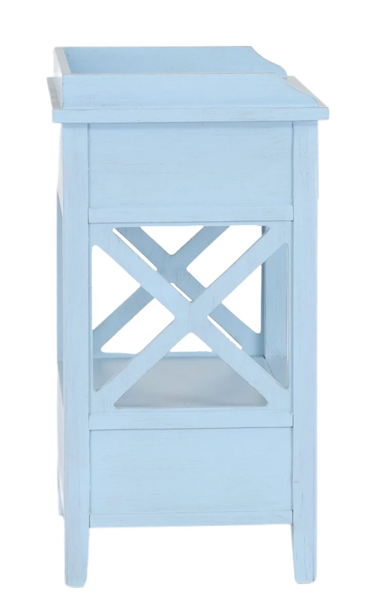 Pulaski Blue X Side Table 2 Pulaski Blue X Side Table - Image 2
