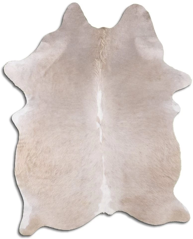 BS Trading® Natural Champagne Large Cowhide Throw Rug 1 BS Trading® Natural Champagne Large Cowhide Throw Rug
