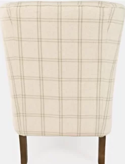 Jofran Inc. Lacroix Parchment Chair -Furniture comprehensive store 595fd83e ec1e 41f4 9d56 b21a8a45954d