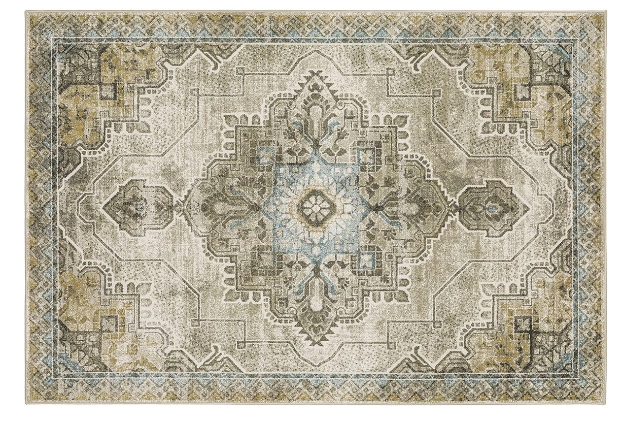 Oriental Weavers™ Venice Tan 5'x7' Rug 1 Oriental Weavers™ Venice Tan 5'x7' Rug