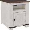 Signature Design By Ashley® Wystfield White/Brown End Table