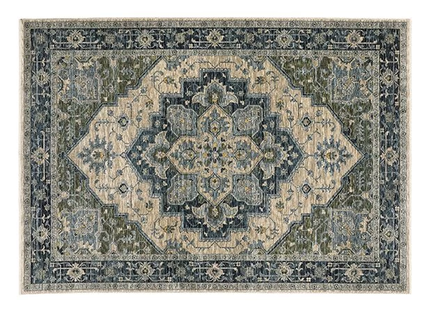 Oriental Weavers™ Aberdeen Black 8" X 11" Rug 1 Oriental Weavers™ Aberdeen Black 8" X 11" Rug