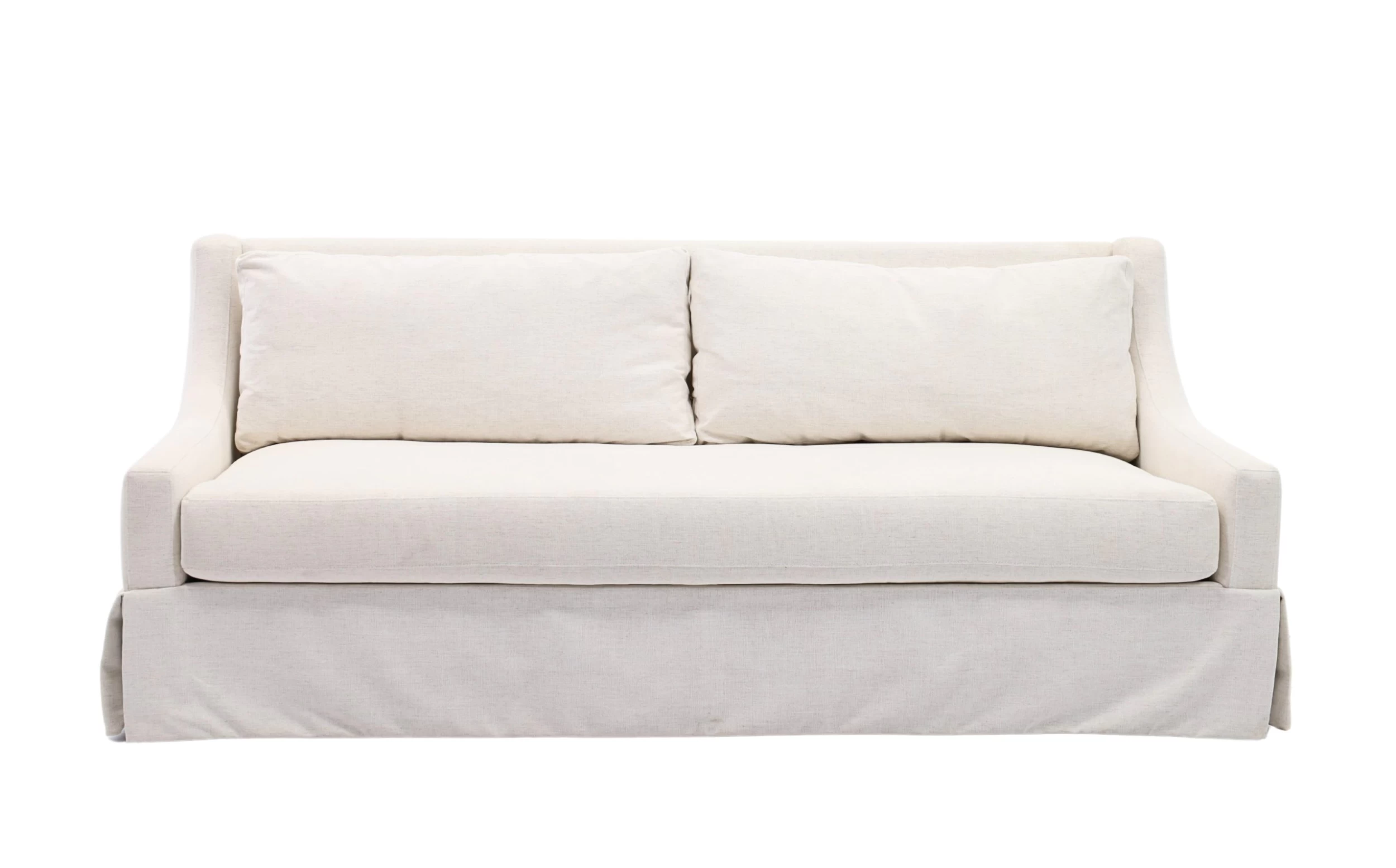 Bauhaus Furniture Kennedy Snow 86" Slipcover Sofa 2 Bauhaus Furniture Kennedy Snow 86" Slipcover Sofa - Image 2