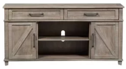 Liberty Parkland Falls Weathered Taupe Sofa Table -Furniture comprehensive store 5adce834 43b4 4d6f ae86 cdd6e896e66f