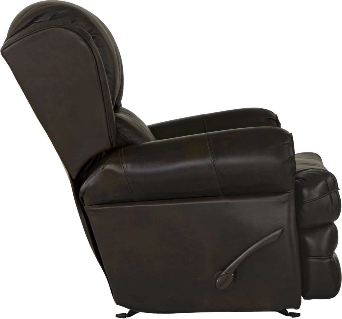 Jackson Furniture Roberto Cocoa Leather Rocker Recliner 3 Jackson Furniture Roberto Cocoa Leather Rocker Recliner - Image 3