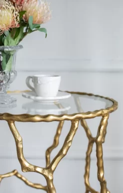 A & B Home Gold Accent Table -Furniture comprehensive store 5d3ba14b 678f 427d 8e9e c2c7ac61546d