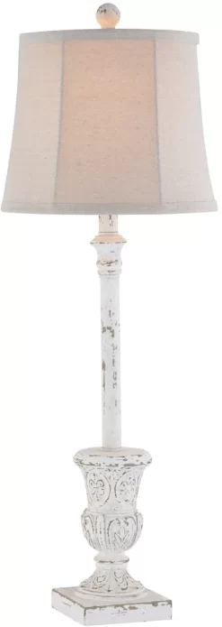 Forty West Ciara White Table Lamp