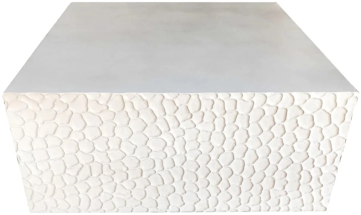 Crestview Collection Malibu White Cocktail Table 1 Crestview Collection Malibu White Cocktail Table