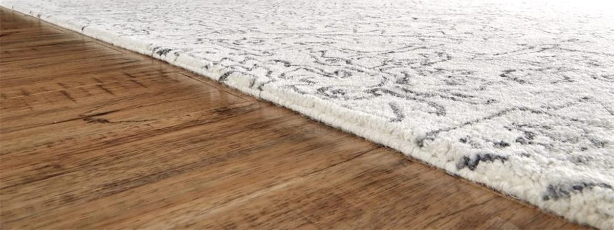 Feizy Belfort Ivory/Charcoal 8' X 10' Area Rug 10 Feizy Belfort Ivory/Charcoal 8' X 10' Area Rug - Image 10