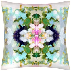 Laura Park Designs Nantucket Bloom Multi 22" X 22" Pillow
