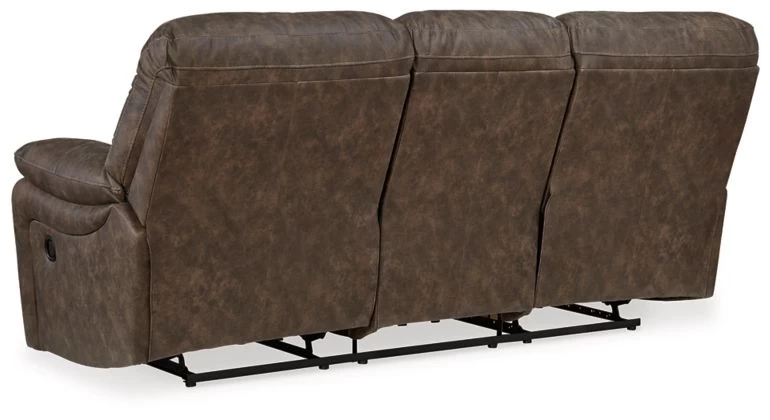 Signature Design By Ashley® Kilmartin Chocolate Reclining Sofa 4 Signature Design By Ashley® Kilmartin Chocolate Reclining Sofa - Image 4