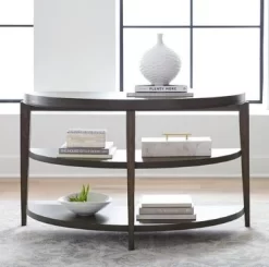 Liberty Penton Espresso Stone Sofa Table -Furniture comprehensive store 61e06c34 dfa0 4daf a40d a31c9a350576