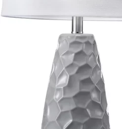 A & B Home Neutral Gray Glaze Table Lamp 12 A & B Home Neutral Gray Glaze Table Lamp -Furniture comprehensive store 61e9f4a0 99a7 4722 a0d9 754e1462b457