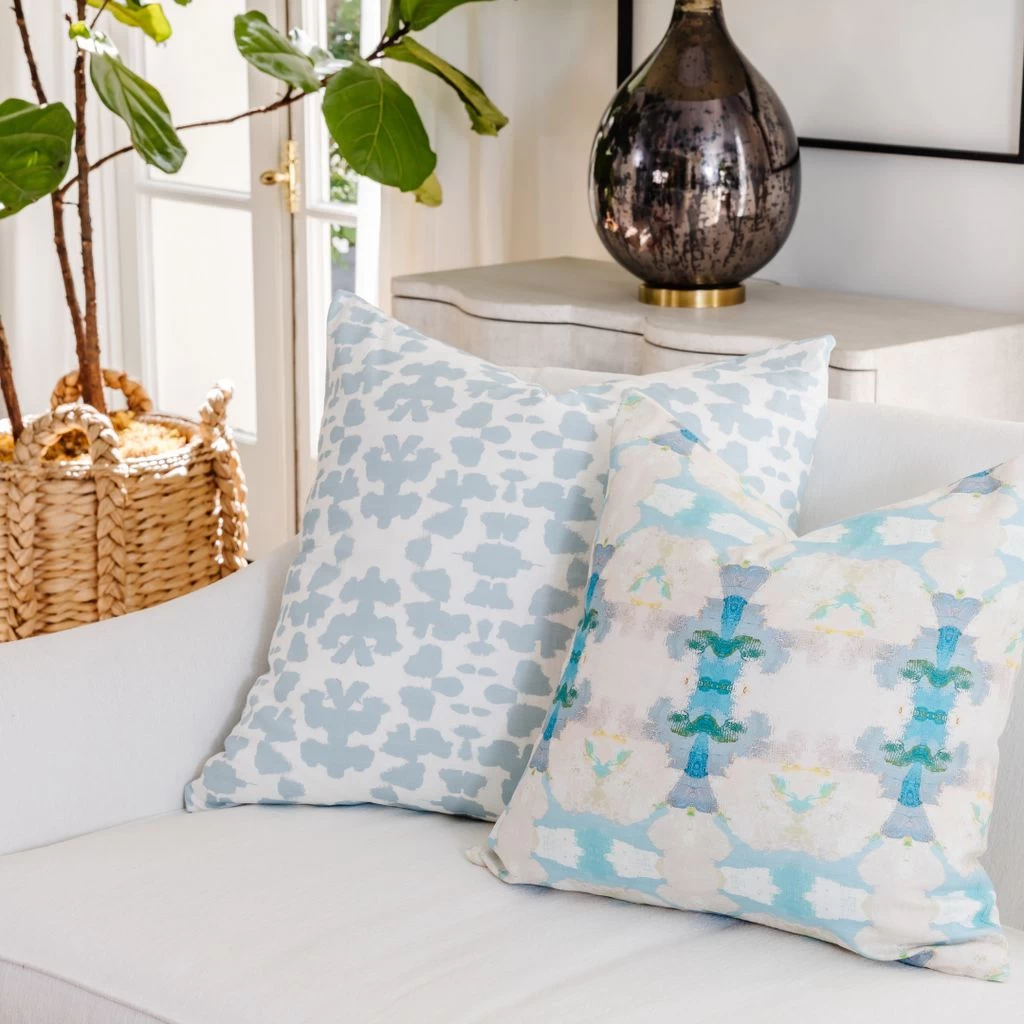 Laura Park Designs Blue Lagoon 22 X 22 Pillow 3 Laura Park Designs Blue Lagoon 22 X 22 Pillow - Image 3