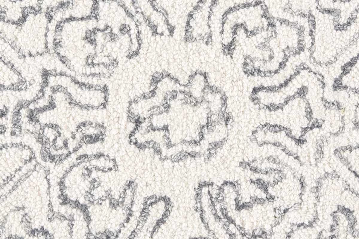 Feizy Belfort Ivory/Charcoal 8' X 10' Area Rug 4 Feizy Belfort Ivory/Charcoal 8' X 10' Area Rug - Image 4