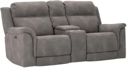 Signature Design By Ashley® Next-Gen DuraPella Slate Power Recline Loveseat 12 Signature Design By Ashley® Next-Gen DuraPella Slate Power Recline Loveseat -Furniture comprehensive store 62e4e447 0f11 405d b867 cda94ad64bf1