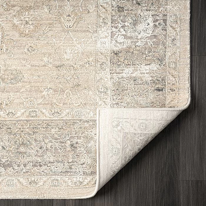 LR Home Cheshire Gray/Beige 9'x13' Rectangular Rug 4 LR Home Cheshire Gray/Beige 9'x13' Rectangular Rug - Image 4