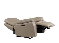 Man Wah Ivory Leather Power Zero Gravity Recliner -Furniture comprehensive store 6445bc2f dfc5 4c0f a1b8 538a127c030d scaled