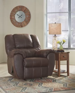 Signature Design By Ashley® McGann Walnut Rocker Recliner -Furniture comprehensive store 648fc74a 31fc 430c 8f2f 44f2bd8b1b12