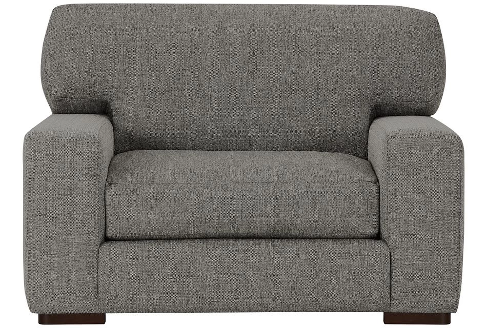 Kevin Charles® Veronica Sugarshack Dark Gray Chair And A Half 1 Kevin Charles® Veronica Sugarshack Dark Gray Chair And A Half