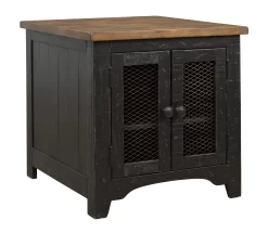 Signature Design By Ashley® Valebeck Two-Tone Rectangular End Table