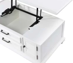 Steve Silver Co.® Charlestown White Lift-Top Cocktail Table 21 Steve Silver Co.® Charlestown White Lift-Top Cocktail Table -Furniture comprehensive store 689e0afa 397a 45c3 9cc1 8f0d6e2b735a