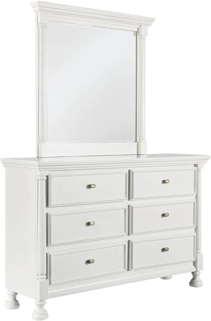Signature Design By Ashley® Kaslyn White Bedroom Mirror 2 Signature Design By Ashley® Kaslyn White Bedroom Mirror - Image 2