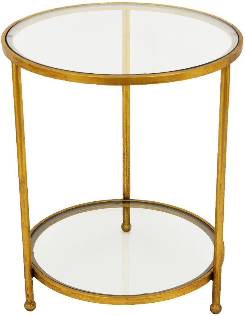 Zeugma Imports Gold Side Table 2 Zeugma Imports Gold Side Table - Image 2