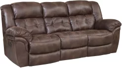 HomeStretch Double Reclining Sofa