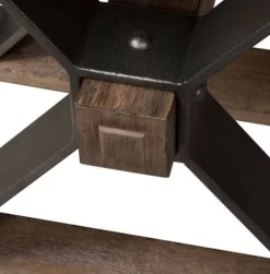 Liberty Sonoma Road Weather Beaten Bark Rectangular Cocktail Table -Furniture comprehensive store 69590c45 fc69 46b1 b6a2 a547ca4767d7