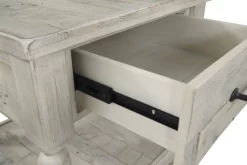 Signature Design By Ashley® Shawnalore Whitewash End Table -Furniture comprehensive store 6a1fe38d 0885 4acd 9427 596c00550111