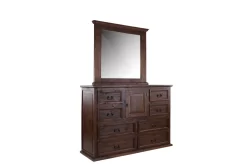 Vintage Furniture Mansion Walnut Mirror -Furniture comprehensive store 6a8a37d6 fe95 4d31 bb5b b32b78863f05