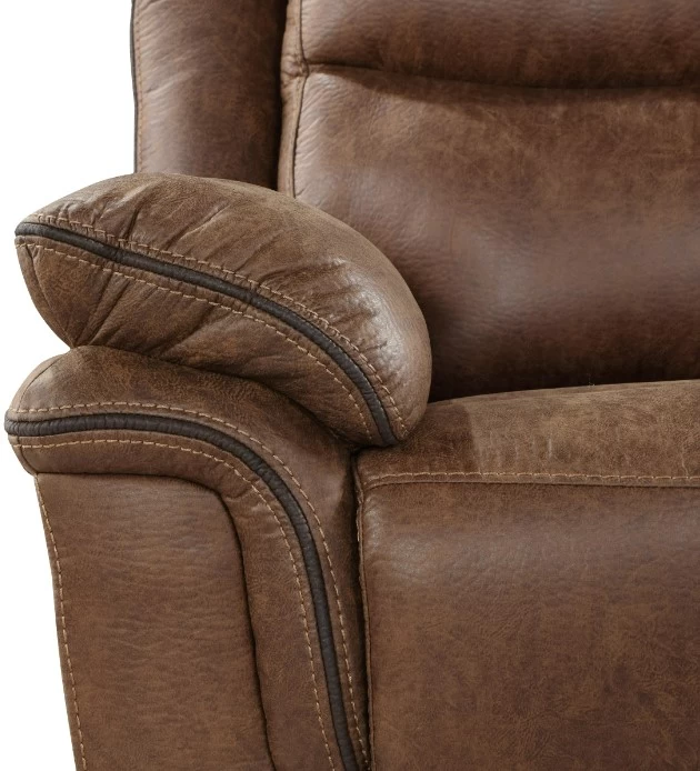 New Classic® Home Furnishings Ryland Brown Console Loveseat With Dual Recliner 6 New Classic® Home Furnishings Ryland Brown Console Loveseat With Dual Recliner - Image 6
