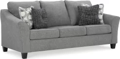 Benchcraft® Mathonia Queen Smoke Sofa Sleeper