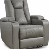 Signature Design By Ashley® Mancin Gray Recliner