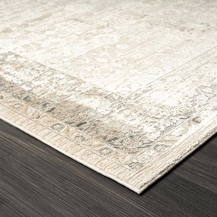 LR Home Cheshire Gray/Beige 9'x13' Rectangular Rug 3 LR Home Cheshire Gray/Beige 9'x13' Rectangular Rug - Image 3
