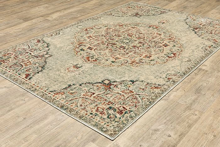 Oriental Weavers™ Juliette Beige 5'x7' Rug 2 Oriental Weavers™ Juliette Beige 5'x7' Rug - Image 2