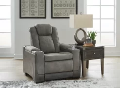Signature Design By Ashley® Next-Gen DuraPella Slate 39" Power Recliner -Furniture comprehensive store 6ed50876 5527 47d3 9f82 e22fe4ba7b4e
