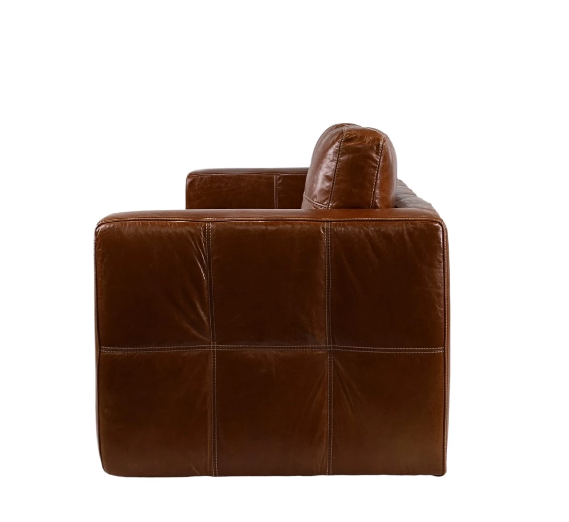 USA Premium Leather Furniture All Leather Sunset Sofa 8 USA Premium Leather Furniture All Leather Sunset Sofa - Image 8